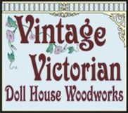 Vintage Victorian Doll House Woodworks