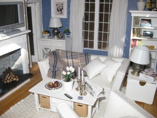 Brookwood Dollhouse Living Room