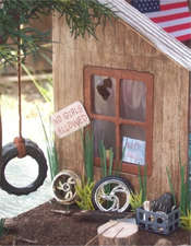 Miniature Dollhouse Clubhouse