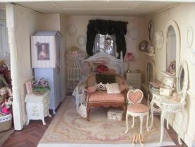 Miniature French Chateau Bedroom