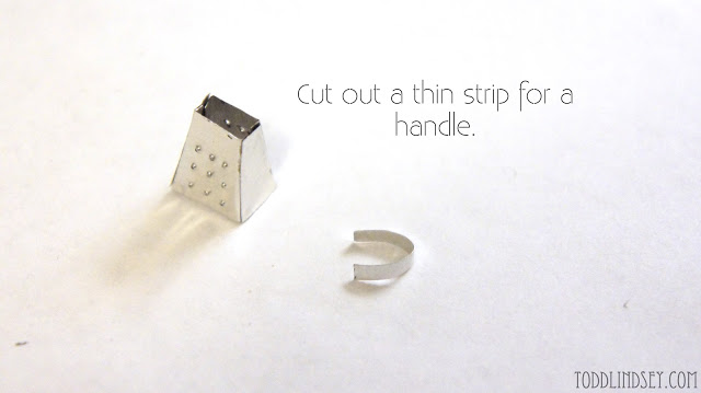 DIY Dollhouse Cheese Grater 